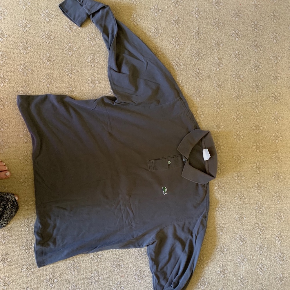 Men’s long sleeve prima cotton polo